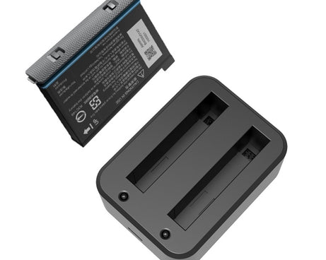 For Insta360 X3 A520 Panoramic Camera Batteries Charger Dual Charging Dock