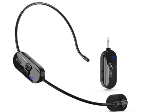 Wireless Head-Mounted Condenser Microphone Anti-Howling Loudspeaker, G103 3.5mm, G103 6.35mm 1 for 1, G103 6.35mm 1 for 2