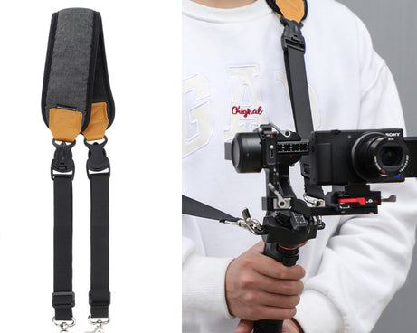 For DJI RS3 Mini Sunnylife RO-GS560 Lanyard Handheld Gimbal Double Buckle Comfortable Shoulder Strap Accessories, For DJI RS3 Mini