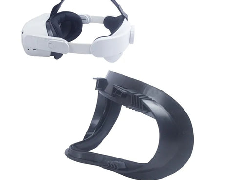 For Meta Quest 2 VR Headset Anti-sweat Eye Mask VR Facial Interface Bracket Cover, Anti-sweat Eye Mask (Black)