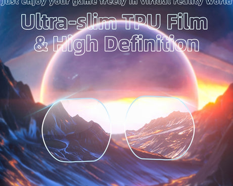 Hifylux PS-FF29 For PlayStation VR2 Lens Protective Film Set HD Scratch-Proof TPU Soft Film, For PlayStation VR2