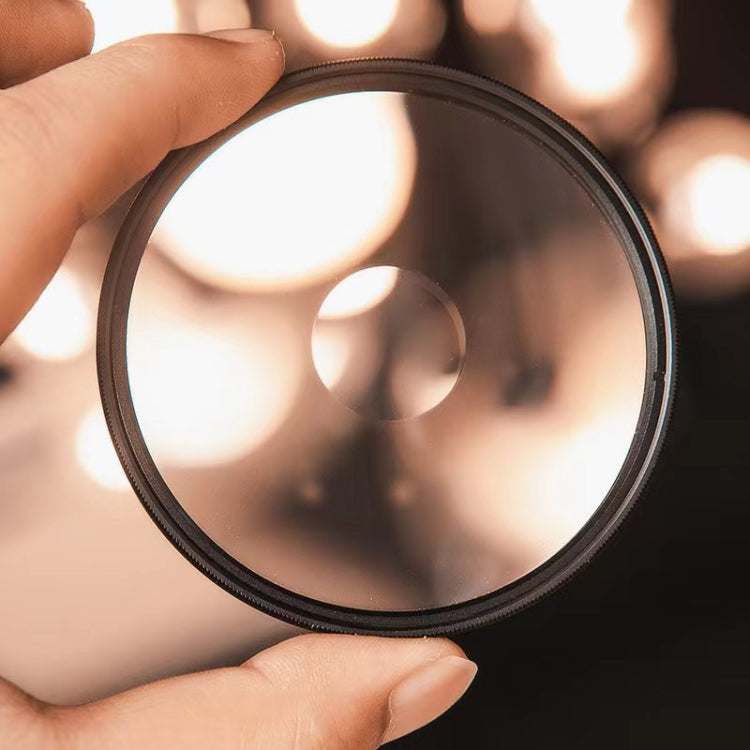 Central Exposure Edge Blur Close-Up Photography Special Effects Filter, 49mm, 52mm, 55mm, 58mm, 62mm, 67mm, 72mm, 77mm, 82mm
