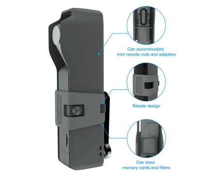 For DJI OSMO Pocket 2 RCSTQ Carrying Case Storage Bag Box With Lanyard