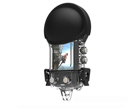 For Insta360 X3  Silicone Protective Case Need To Be Used With Waterproof Case, Lens Cap