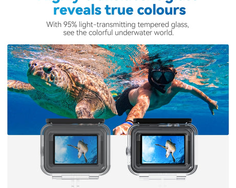 For GoPro Hero11 Black / HERO10 Black / HERO9 Black TELESIN Waterproof Case Full Scene Anti-Fog Underwater Diving Housing, For GoPro Hero11 Black / HERO10 Black / HERO9 Black