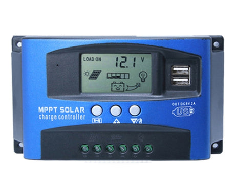 YCX-003 30-100A Solar Charging Controller with LED Screen & Dual USB Port Smart MPPT Charger, 12/24V 30A, 12/24V 40A, 12/24V 50A, 12/24V 60A, 12/24V 100A, 12/24/36/48/60V 40A, 12/24/36/48/60V 100A, 12/24/36/48/60V Wifi 40A, 12/24/36/48/60V Wifi 100A