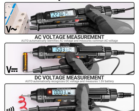 Electrician Induction Test Pen Fully Intelligent Anti-burning High-precision Digital Universal Meter, ANENG A3005, ANENG A3005A, ANENG A3005B