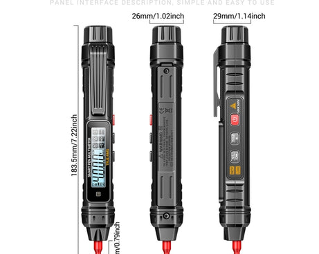 Electrician Induction Test Pen Fully Intelligent Anti-burning High-precision Digital Universal Meter, ANENG A3005, ANENG A3005A, ANENG A3005B