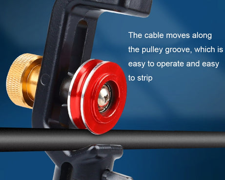 Armored Horizontal And Vertical Cable Cutter Optical Cable Stripping Knife, Single Red, Single Gold, Double Head