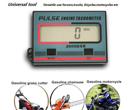 Chainsaw Tachometer Lawn Mower Speedometer Gasoline Engine Tester, ZSB