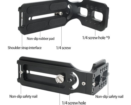 BEXIN  L130-50 Camera Quick Release Plate L-shaped Vertical Board, L130-50