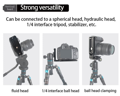 BEXIN  L130-50 Camera Quick Release Plate L-shaped Vertical Board, L130-50