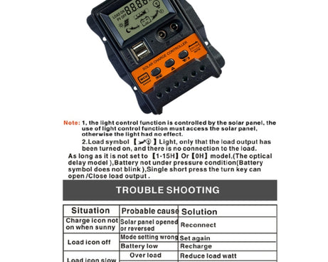 Dual DC Current Display 12V24V Solar Controller LCD PWM Photovoltaic Power Generation Controller, K1688 10A, K1688 20A, K1688 30A
