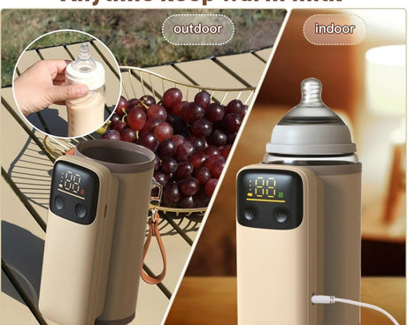 18W Fast Charging Baby Bottle Warmer With Digital Display, Fast Charging  Standard Version, Fast Charging  Flagship Version
