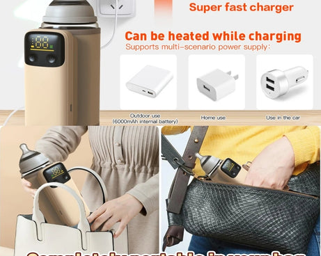 18W Fast Charging Baby Bottle Warmer With Digital Display, Fast Charging  Standard Version, Fast Charging  Flagship Version