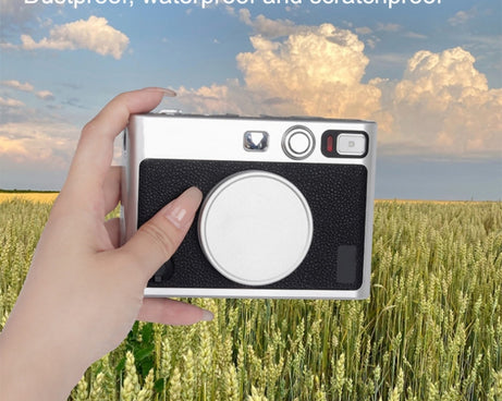 For FUJIFILM Instax Mini EVO Camera Lens Cap Aluminum Alloy Protective Cover, Camera Lens
