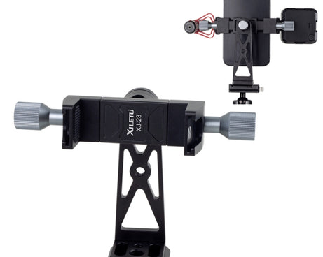 XILETU Metal Swivel Cold Shoe Mobile Phone Clip Photography Fixed Tripod