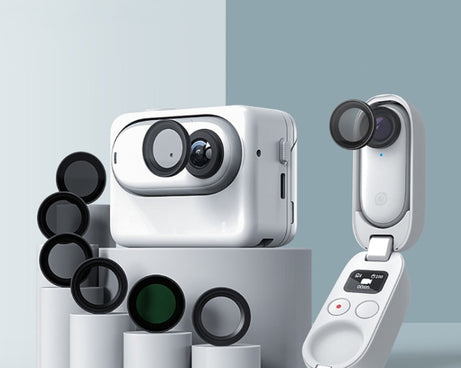 For Insta360 GO 3 / Go 2 AMagisn Lens Filters Waterproof Filter, ND8, ND16, ND32, ND64, UV, CPL, ND8+16+32, ND8+16+32+CPL, ND8+16+32+64