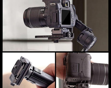 XILETU  PQ-38 Quick Release Plate Base Tripod Slider Mount Adapter, PQ-38 Quick Release Plate