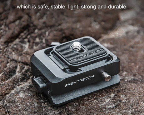 For DJI RS3 Mini/RS3 PGYTECH Quick Release Plate Gimbal Base