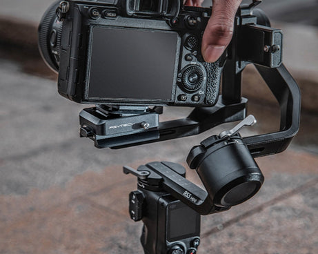 For DJI RS3 Mini/RS3 PGYTECH Quick Release Plate Gimbal Base