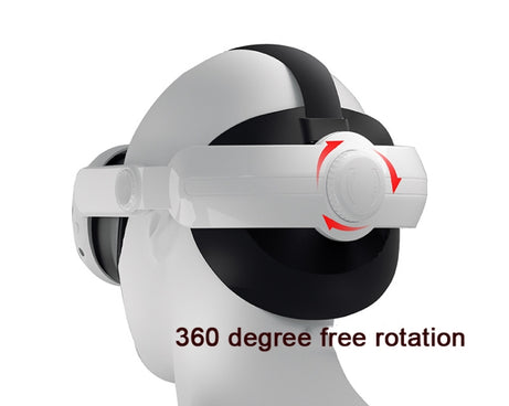 For Meta Quest 3 VR  iplay Head Strap Reduce Pressure Adjustable Headband, Head Strap
