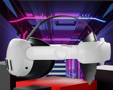 For Meta Quest 3 VR  iplay Head Strap Reduce Pressure Adjustable Headband, Head Strap