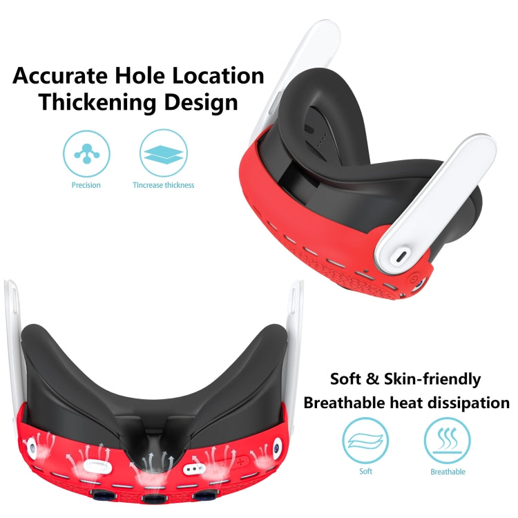 For Meta Quest 3 VR Host Silicone Protective Case Smart Device Accessories