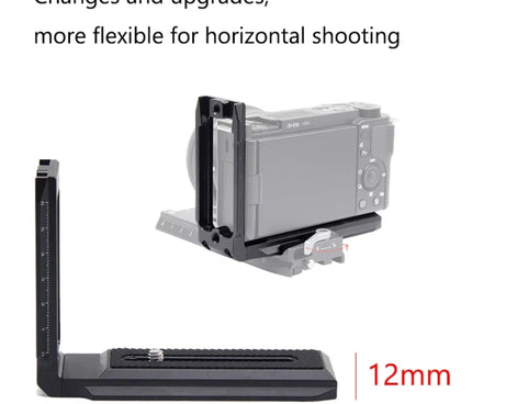 Universal Camera L Shape Bracket Quick Release Plate for Camera RSC2 / RS3 Stabilizers, L-450 Black, L-450 Red, L-450 Blue, L-440 Black, L-440 Red, L-440 Blue