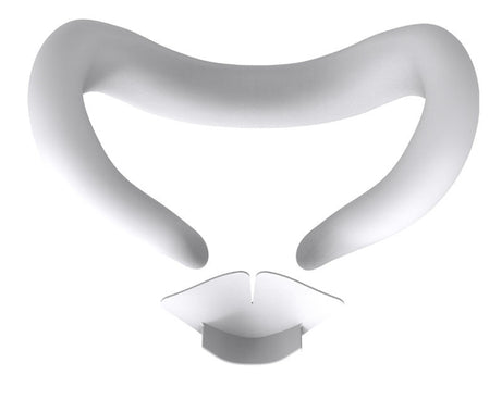 For Meta Quest 3 Silicone Face Cover Eye Mask with Nose Pad