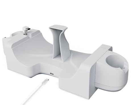 For Meta Quest 3 VR Helmet Charging Base Wall-mounted Fast Charging Rack With LED Indicator