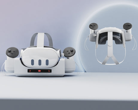 For Meta Quest 3 VR Helmet Charging Base Wall-mounted Fast Charging Rack With LED Indicator