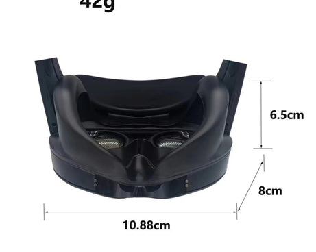 For Mate Quest Pro Eye Mask Light-blocking Magnetic Replacement Silicone Eye Cover VR Accessories