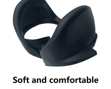 For Mate Quest Pro Eye Mask Light-blocking Magnetic Replacement Silicone Eye Cover VR Accessories