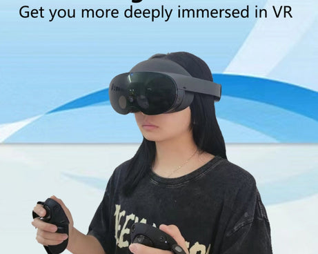 For Mate Quest Pro Eye Mask Light-blocking Magnetic Replacement Silicone Eye Cover VR Accessories