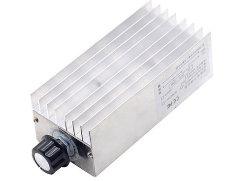 10000W High Power SCR Speed Controller Voltage Regulator Dimmer Thermostat With Shell