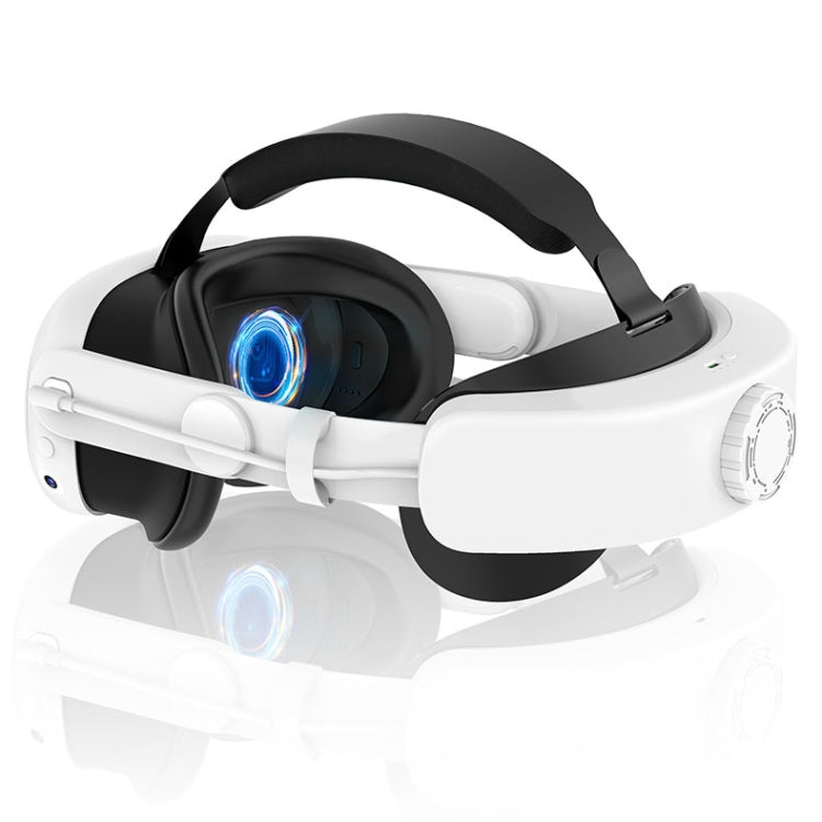 For Meta Quest 3 Rechargeable Headband Adjustable Headstrap Built In 6000mAh Battery, Rechargeable Headband