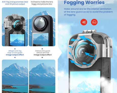 For Insta360 X3 AMagisn Protective Camera Accessories