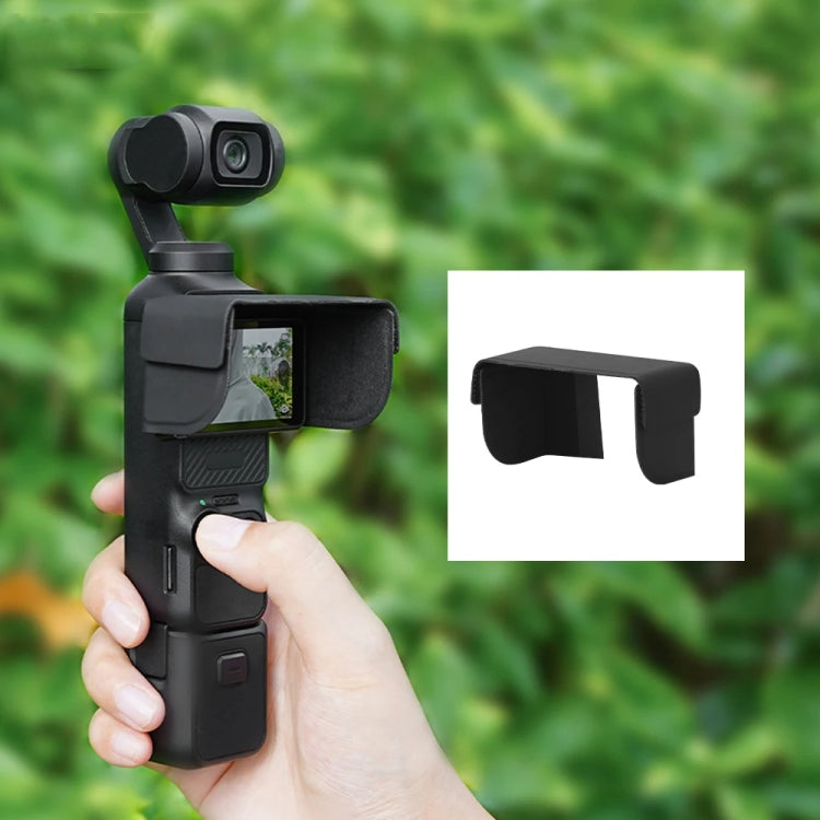 For DJI Osmo Pocket 3 BRDRC Sunshade Hood Light Weight Screen Shade