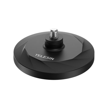 TELESIN Magnetic Base With 1/4 Inch Interface for DJI Pocket 3 / Insta360 Camera & Smart Phones, With Suction Cup Base Set, Without Suction Cup Base