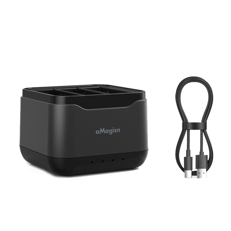 For Insta360 Ace Pro / Ace aMagisn 3 Slots Battery Charger Charging Hub, For Insta360 Ace Pro / Ace
