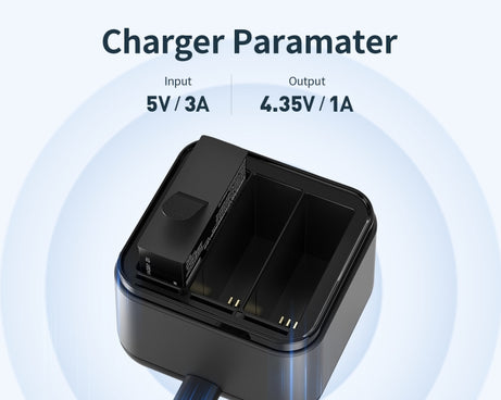 For Insta360 Ace Pro / Ace aMagisn 3 Slots Battery Charger Charging Hub, For Insta360 Ace Pro / Ace