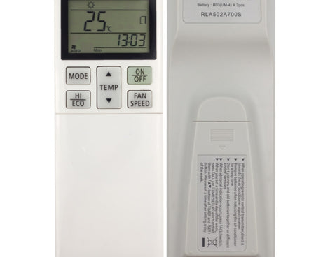 For Mitsubishi RLA502A700S Air Conditioner Remote Control Replacement Parts, RLA502A700S