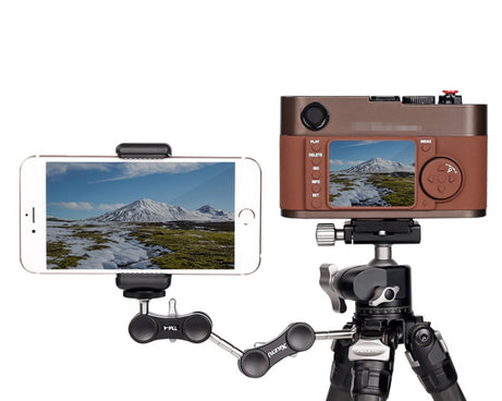 XILETU  TM Series Magic Arm With Dual Ballhead Camera Video Monitor Mount Adapter, TM-2, TM-3, TM-4, TM-5