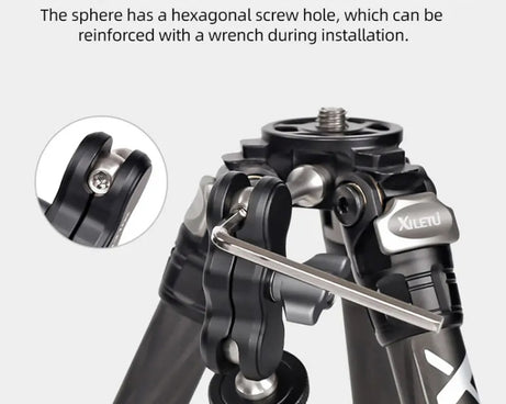 XILETU  TM Series Magic Arm With Dual Ballhead Camera Video Monitor Mount Adapter, TM-2, TM-3, TM-4, TM-5