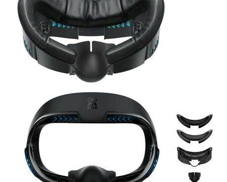 AMVR Q3FC1 For Meta Quest3 Mask Ice Silk Breathable Leather Material