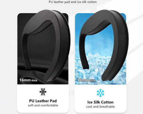 AMVR Q3FC1 For Meta Quest3 Mask Ice Silk Breathable Leather Material