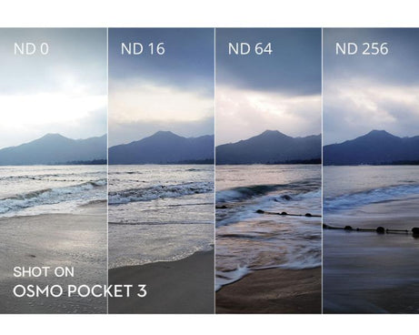 Original Magnetic ND Filter Set For DJI Osmo Pocket 3 (ND16 / ND64 / ND256), ND Filter Set
