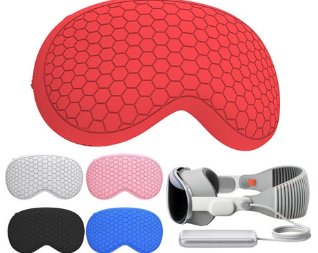For Apple Vision Pro Silicone Protective Cover VR Accessories, Black, White, Red, Blue, Pink