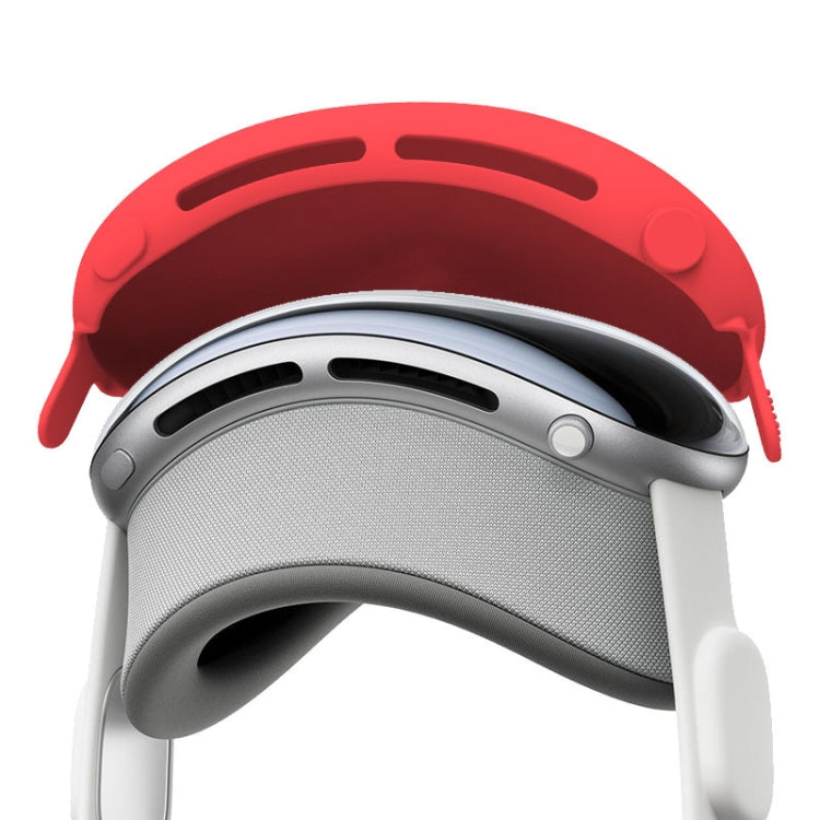For Apple Vision Pro Silicone Protective Cover VR Accessories, Black, White, Red, Blue, Pink